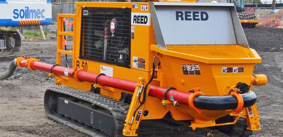 Innovative Piling Equipment Reed Pump B50